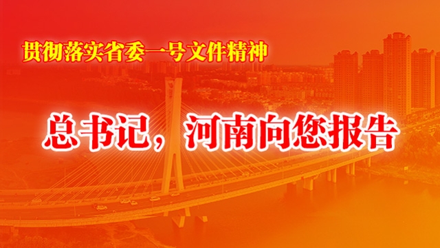 總書記，河南向您報告